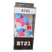 Bosunshine - Earbuds Bangtan Boys Headphone for Women Cute Cartoon Headset Animal Earphones(05)