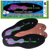 Love Your Feet Now Orthodic Massaging Insoles -The Best Insoles for Plantar Fasciitis, Neuropathy & Sore Feet. Therapeutic Foot Massage.