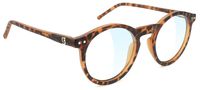 GLASSY TimTim Premium Blue Light Blocking Glasses, Anti Eyestrain and Fatigue, Glasses for Computer and Gaming, Matte Tortoise Frame, Clear Lens