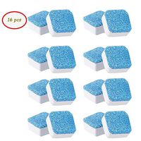 Powerful Washer Machine Cleaner, Decontamination Effervescent Tablets, Solid Cleaning Expert, Descaler Deep Remover Deodorant (16 pcs)