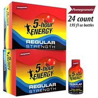 5-hour ENERGY Shot, Regular Strength Pomegranate, 1.93 Ounce, 24 Count