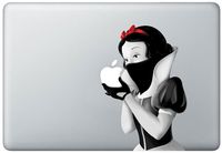Snow White Revenge Bandit Holding Apple MacBook Pro Vinyl Decal Sticker (Available for 11, 13, 15, 17 inch and Air)
