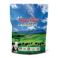 Optim Nutrition Grass Fed, Hormone-Free Udder Bliss Whey Protein Powder, Vanilla (2 Pounds)