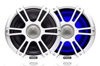 Fusion SG-CL65SPW Signature Series White 230 Watt 6.5" Waterproof Marine Speakers with LED Accent Lighting (pair)
