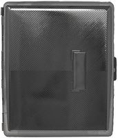 Black V Lines (Full Pack 100s) Metal-Plated Cigarette Case & Stash Box