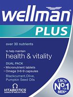 Wellman Plus Omega 3?6?9-56 Tablets/Capsules, Pack of Three