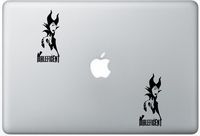 Maleficent With Dragon FlashDecals2510 Set Of Two (2x) , Decal , Sticker , Laptop , Ipad , Car , Truck