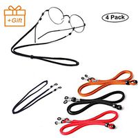 Eyeglasses Holder Strap Cord – Janky Premium ECO Leather Eyeglasses String Holder Chain Necklace