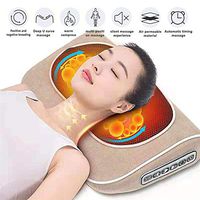 WODT Multi-Function Relaxation Massage Pillow Vibrator Electric Shoulder Back Heating Kneading Infrared Therapy Neck Massage