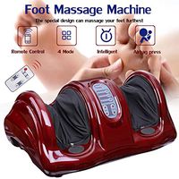 LMEIL Foot Massager with Heat, Electric Body Massager Shiatsu Kneading Roller Vibrator Machine Reflexology Calf Leg Pain Relief Relax for Plantar Fasciitis