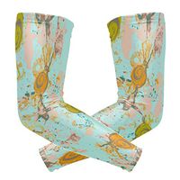 LEVEIS Lollipops Candies Arm Sleeves UV Protection for Men Women Sunblock Protective Gloves Running Golf Cycling Driving Long Arm Cover 1 Pair