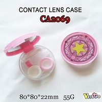 CA2069 Card Captor Sakura Round Pink Contact Lens case