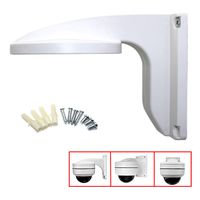 BeElion 1258B ABS Indoor Outdoor Dome Camera Wall Mount Bracket for DaHua Hikvision CCTV Security Dome IP Camera