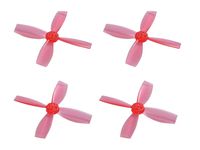 Microheli Plastic 4-Blade Propeller 2222 CW/CCW (RED) - Blade Torrent 110 FPV