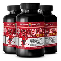 Testosterone Booster for Men Muscle Growth - LIBIDO Booster for Men - Dietary Supplement - maca Powder - 3 Bottles (180 Capsules)
