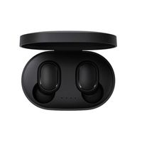 Wireless Earbuds Auto Pairing in-Ear Built-in Mic Bluetooth Earphone Earbud Headphones (Black)