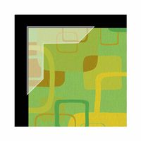 Lineco Self-Adhesive Polypropylene Mounting Corners, Full View, 1.25 inches, Package of 48 (L533-0035M)