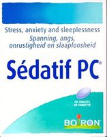 SEDATIF PC Anti-Stress Tablets Homeopathic 40 Tablets