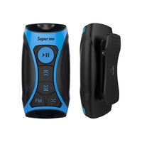 Superme Swimming Mp3 Player Underwater Waterproof IPX8, Clip Mp3 Music Player for Swimming， Come with Waterproof Headphones