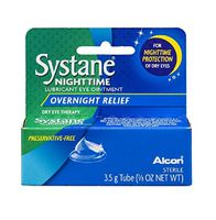 PACK OF 3 - Systane Nighttime Lubricant Eye Ointment Overnight Relief, 0.125 OZ