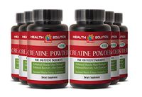 Creatine monohydrate flavorless - CREATINE Powder 100g - Improve Muscle Strength and Power (6 Bottles)