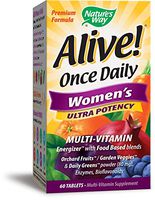 Nature's Way Alive Once Daily Women's Ultra Potency 60 Tablets. Pack of 3