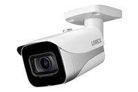 Lorex E861AB 4K 8MP IP Bullet Camera with 130ft Color Night Vision and Smart Motion Detection