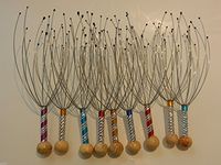 10 Scalp Head Neck Scratcher Massager Stress Releif Tool Acupressure Therapy