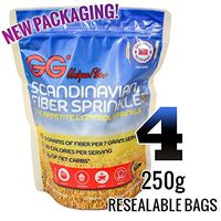 GG Bran Unique Fiber Sprinkles (4) 250g Resealable Bags