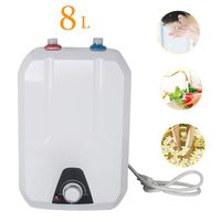 Funwill Electric Instant Water Heater, 8L 110V/1500W Hot Water Heater for Kitchen, Bathroom & Household - Shipped from US