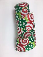 Celebrate IT- Ribbon Bow-tuque-Christmas Glitter Candy- 4 in x 25ft