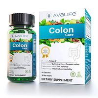 Avalife Colon Care - Colon Cleanse Supplements for Men & Women - Helps Weight Loss - Gluten Free, Vegan & Non-GMO - 60 Capsules