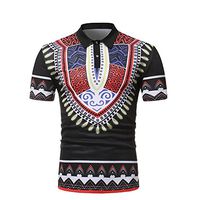 Litetao M Black 242617 (Mens Casual Slim Fit Basic Fashion T-Shirt Short Sleeve Summer Casual Stitching Stripe Basic Shirts)