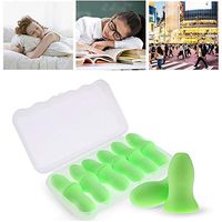 Ear Plugs Sleeping Sound Insulation Earplug Noise Prevention Sleep Student Dorm Room Noisy Go to Bed Anti-Noise Artifact Mute Jobs,6Pairs,M
