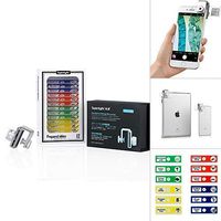 Supereyes Smartphone Microscope Camera Adapter for iPhone and Android | 75x Optical Zoom | Student Biological Compound Microscope with Sample Slides Kit