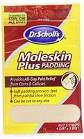 Dr. Scholl's Moleskin Plus 3 Strips-0.04 oz. (Quantity of 4)
