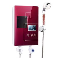 BTSSA Tankless Instant Water Heater,Shower Water Heater Heater for Bathroom Home Kitchen LED Display Water Saving Electricity Saving