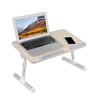 Laptop Stand，Laptop Desk for Bed，Laptop Bed Tray Table，Lap Desks for Adults,Lap Desk for Kids,Laptop Lap Desk,Adjustable Laptop Stand,Laptop Stand for Desk-Wood