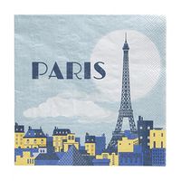 Harman Pop Art Destination: Paris Paper Luncheon Napkins, (9304099), 20 ct