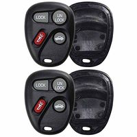 KeylessOption Just the Case Keyless Entry Remote Key Fob Shell (Pack of 2)