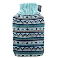 YUN Colorful Knit Jacket PVC Water Injection Explosion-Proof Hot Water Bottle 2L