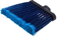 Carlisle 3686714 Duo-Sweep Duo-Sweep Flagged Angle Broom Head Only, 12", Blue