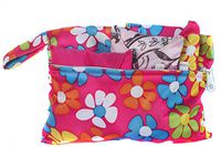 Lotus Liners Reusable Panty Liners, Menstrual, Postpartum & Bladder Incontinence Pads for Women. Alternative to Period Underwear. Petite Flow Pack Includes 3 Liners and Waterproof Storage Bag