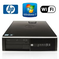 HP Compaq 8100 Elite Small Form Factor WIFI PC Bundle - Intel Core i5 650 @ 3.20GHz - 8GB RAM - 500GB HDD - Windows 7 Professional 64-Bit - DVD-RW