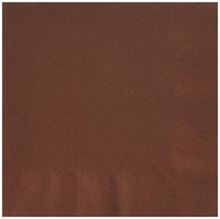 Chocolate Brown 3-Ply Dinner Napkins | Pack of 20 | Party Supply