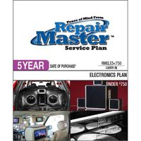 Repair Master 5-Yr Date of Purchase Electronics Plan - Under $750