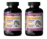 Energy Booster for Women - Women's MEGA Complex 1600 MG - multivitamin for Women - 2 Bottles 180 Caplets