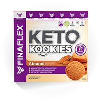 Keto Kookies, Indulgent and Delicious Gluten Free Shortbread Cookies, Ketogenic Snack, All Natural Ingredients, Non GMO, Only 1 Net Carb per Serving, 8 Servings per Box (Almond)