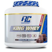 Ronnie Coleman Signature Series King Whey, Leading Whey Protein With Added Whey Isolate, Chocolate Brownie, 5 Pound