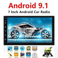 Binize Android 9.1 7 Inch HD Quad-Core 2 Din Car Stereo Radio Multimedia Player NO-DVD GPS Navigation in Dash AutoRadio Bluetooth/USB/WiFi (2G RAM+32G ROM)
